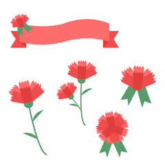 카네이션 일러스트