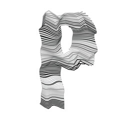 The Marble Glyphs Series I - Letter P