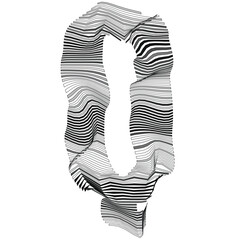 The Marble Glyphs Series I - Letter Q