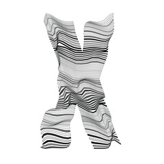 The Marble Glyphs Series I - Letter X