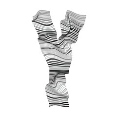 The Marble Glyphs Series I - Letter Y