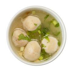 Delicious meatballs in broth home kitchen food photo cozy setting close-up comfort food