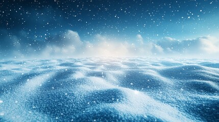 Winter weather forecast map showing extensive snowstorms and subzero temperatures over a wide region