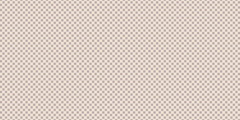 Beige checkered pattern background for graphic design and web design projects and digital paper use cases