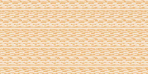 Abstract background wavy texture beige pattern seamless ripple design soft light surface wallpaper backdrop art