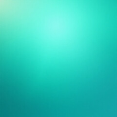 Fototapeta premium Teal to Turquoise Gradient Background - Abstract Texture, Smooth Transition, Minimalist Design, Aquatic Hues, Ethereal & Calming Atmosphere
