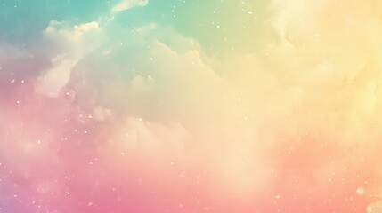 abstract pastel holographic banner with a grainy gradient texture, blending soft noise with vibrant multicolors.