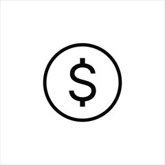 dollar sign icon