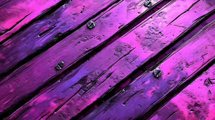 Abstract Purple Wooden Background with Pixelated Texture and Diagonal Boards with Grain and Pattern with Abstract Art Style