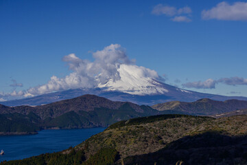 １月の富士山