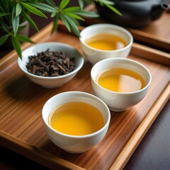 Cook tea in the stove and taste the fragrance of tea