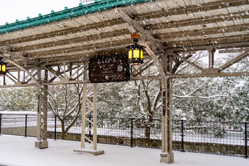 Snowy Kyoto, Arashiyama