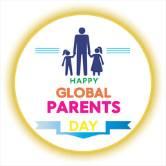 Happy Parents Day Calligraphy Design,Elegant Parents Day Typography Art,Parents Day Celebration Lettering,Beautiful Handwritten Parents Day Text,Happy Parents Day Greeting Design