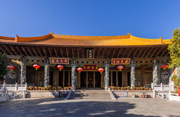 Fototapeta premium Landscape of Dali ancient city, Yunnan Province