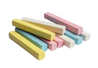 Colorful plasticine isolated on white background