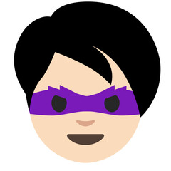 Masked Hero (Light Skin Tone)
