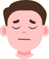 Expression face cute kids avatar 