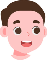 Expression face cute kids avatar 