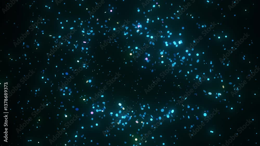 Wall mural glowing particles dynamically align to form a futuristic map of czech republic. the animation featur