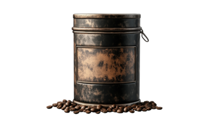 coffee grinder and coffee beans