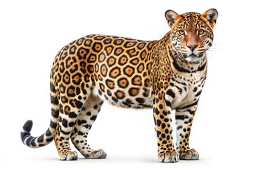 Obraz premium jaguar Isolated on white background