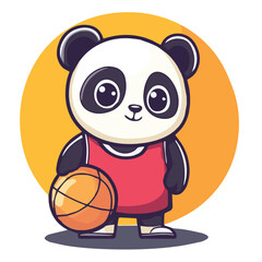 Vector illustration art of Panda mascot charactors Collection