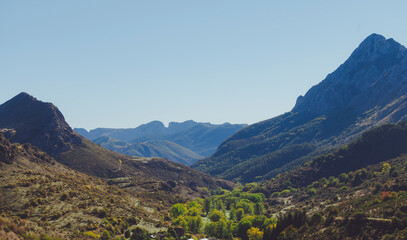 mountain landscape in the mountains