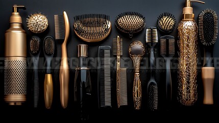 Elegant Hair Care Tools and Products
