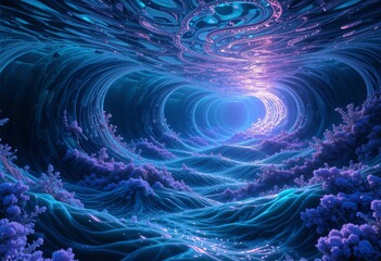 Fototapeta premium fractal burst background