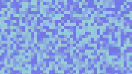 Fototapeta premium It displays many small light and dark blue squares