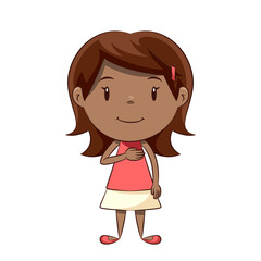 Little black girl Pledge of Allegiance