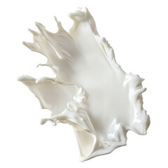 Milk isolated on white background