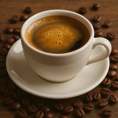 Fototapeta premium coffee and coffee beans