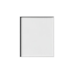 Minimalist Design Frame isolated on white background