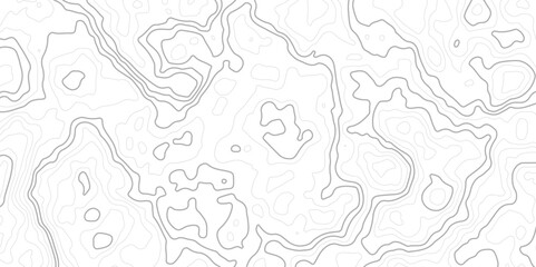 
The stylized height of the topographic map in contour, lines. creative cartography.Black and white landscape geographic pattern.Topography and geography map grid abstract backdrop.