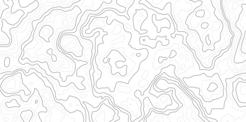 
The stylized height of the topographic map in contour, lines. creative cartography.Black and white landscape geographic pattern.Topography and geography map grid abstract backdrop.