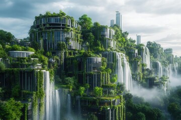 A futuristic concept of a selfsustaining smart city resilient to climate change