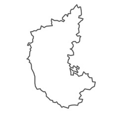 Karnatak map icon