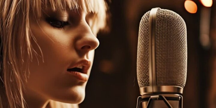 Una cantante studio