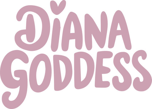 Diana Goddess.
