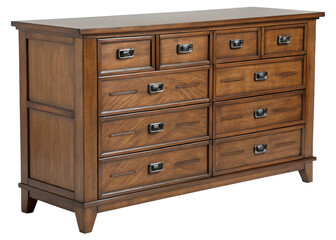 Dresser isolated on a transparent background.