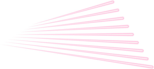 Parallel neon contour lines appear with a radiating effect, emphasizing movement and direction.