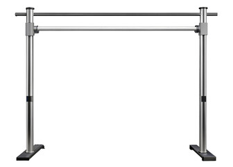 Obraz premium Pull-Up Bar isolated on a transparent background.