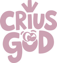 Crius God Funny Face.