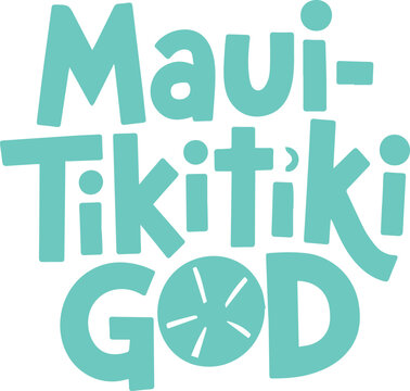 Fototapeta Maui-Tikitiki God Sticker.