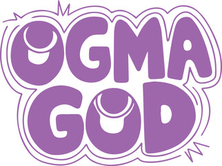 Obraz premium OGMA GOD.