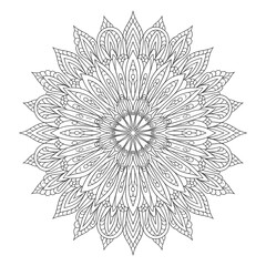 abstract floral ornament