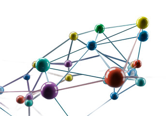 3d render of molecule