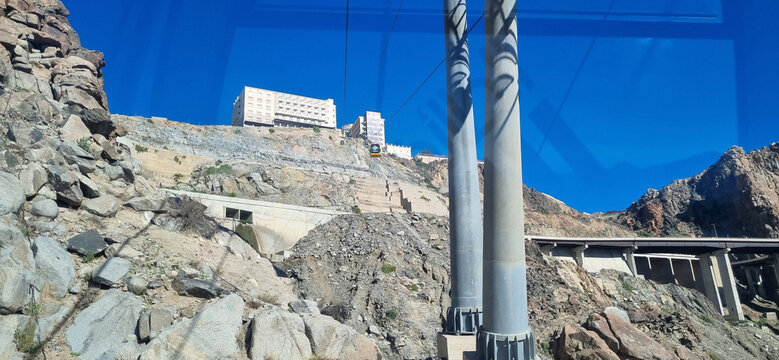 Taif scenery view from Al Hada Cable Car