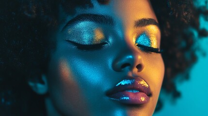 Elegant portrait highlighting beauty and style.